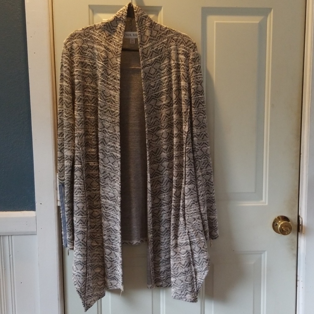 Tunic cardigan